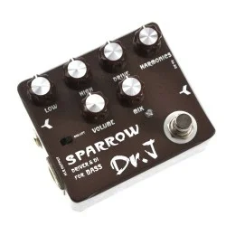 Dr.J D-53 Sparrow Bass Di Xlr And Drive Effect Pedal