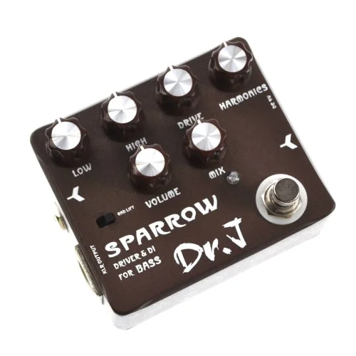 joyo dr.j D53 sparrow bass driver di ベース JOYO Dr. J D-53 Sparrow Overdrive Driver and DI for Bass