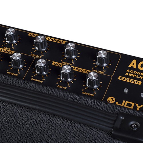 JOYO Ac-40 Acoustic Amplifier - Reverb, Delay & Chorus - Buskers Amp