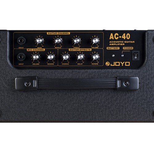 JOYO Ac-40 Acoustic Amplifier - Reverb, Delay & Chorus - Buskers Amp  - Ac-40 Acoustic Amplifier Order Acoustic Amplifiers Direct 