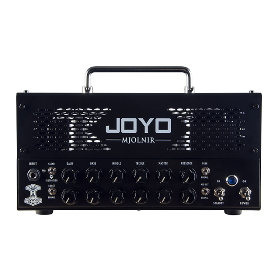 JOYO Jma 15W Mjolnir Tube Head Amplifier Ecc83 x 4 El84 x2  - Jma 15W Mjolnir Guitar Head Amplifier Order JOYO Amplifiers Direct 