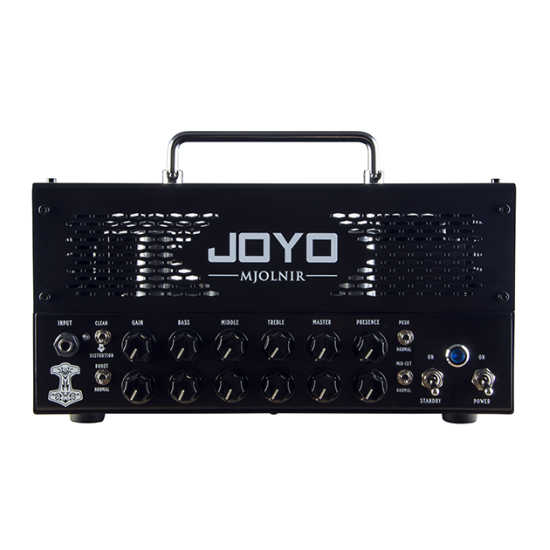 JOYO Jma 15W Mjolnir Tube Head Amplifier Ecc83 x 4 El84 x2 - JOYO UK JOYO Jma 15W Mjolnir Tube Head Amplifier Ecc83 x 4 El84 x2 - Jma 15W Mjolnir Guitar Head Amplifier Order JOYO Amplifiers Direct