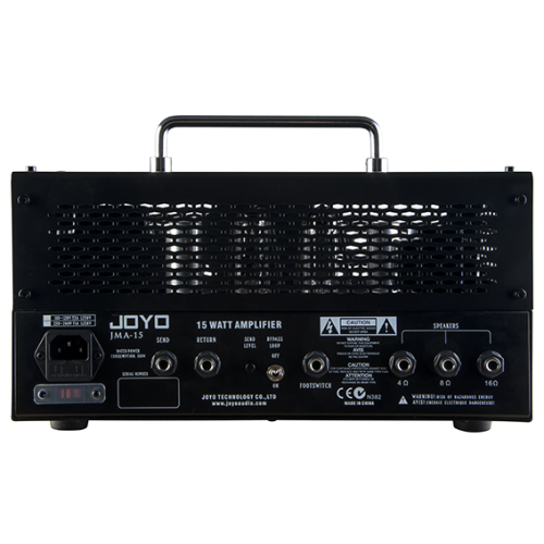 JOYO Jma 15W Mjolnir Tube Head Amplifier Ecc83 x 4 El84 x2  - Jma 15W Mjolnir Guitar Head Amplifier Order JOYO Amplifiers Direct 