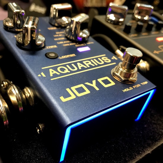 JOYO Aquarius Multi Delay & Looper Guitar Effect Pedal R-07 - JOYO UK JOYO Aquarius Multi Delay & Looper Guitar Effect Pedal R-07 - R-07 Aquarius Delay Pedal Order Series 4 - Revolution Direct