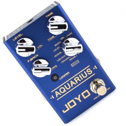 JOYO Aquarius Multi Delay & Looper Guitar Effect Pedal R-07