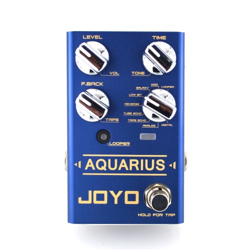 JOYO Aquarius Multi Delay & Looper Guitar Effect Pedal R-07