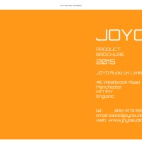 JOYO Product Brochure 2015