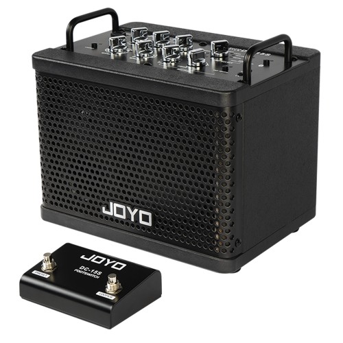 JOYO Dc-15 S Guitar Amplifier With Multi Fx, Looper, Bluetooth, Footswitch & Drums