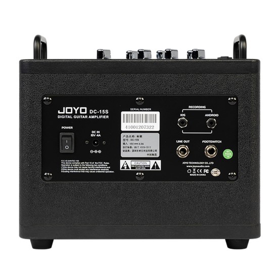 JOYO Dc-15 S Guitar Amplifier With Multi Fx, Looper, Bluetooth, Footswitch & Drums  - Joyo Dc-15 S Guitar Amplifier Order Combo Guitar Amplifiers Direct 