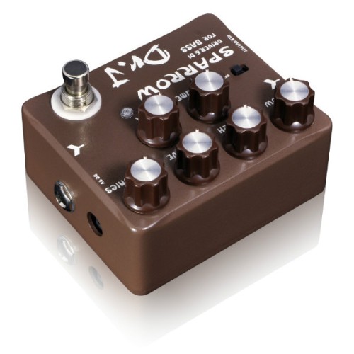 Dr.J D-53 Sparrow Bass Di Xlr And Drive Effect Pedal  - Dr.J D-53 Bass Di Overdrive Order Bass Guitar Effects Direct 