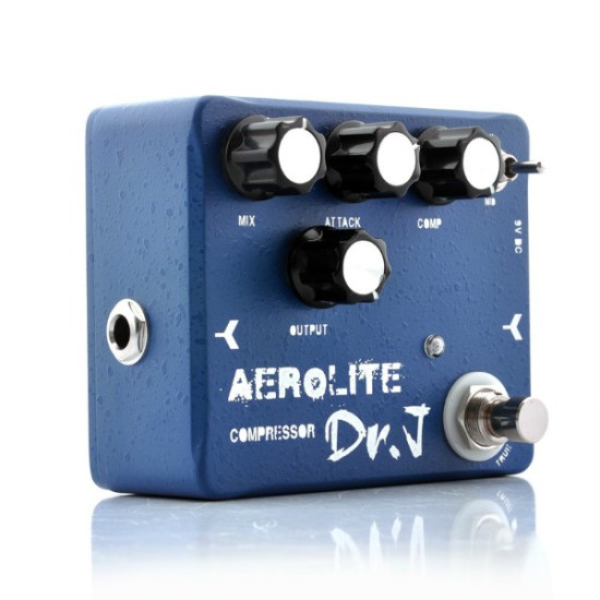 Dr.J D-55 Aerolite Compressor Guitar Effects Pedal  - Dr.J D55 Compressor Guitar Pedal Order Bass Guitar Effects Direct 