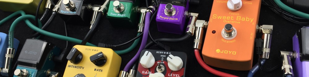 JOYO Guitar Effects user pedalboard gallery - Send us your entry here