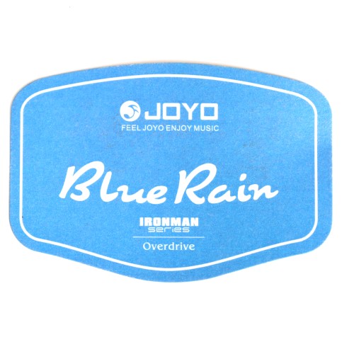 JOYO Jf-311 Blue Rain Overdrive Ironman Mini Guitar Effects Pedal