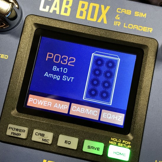 JOYO Cab Box Guitar Cabinet Speaker Simulator And Ir Loader R-08  - R-08 Cab Box Guitar Amp Ir Di Order Series 4 - Revolution Direct 