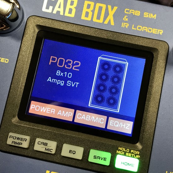 JOYO Cab Box Guitar Cabinet Speaker Simulator And Ir Loader R-08 - JOYO UK JOYO Cab Box Guitar Cabinet Speaker Simulator And Ir Loader R-08 - R-08 Cab Box Guitar Amp Ir Di Order Series 4 - Revolution Direct