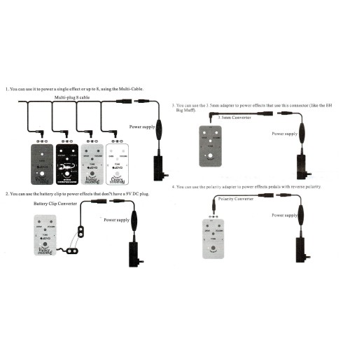 JOYO Jp-03 Guitar Effect Daisy Power Supply 2000Ma  - Jp-03  Multi Guitar Power Supply Order Power Supplies Direct 