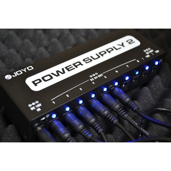 JOYO Jp-02 Guitar Effect Pedal Multi Power Supply  - Jp-02 Multi Guitar Power Supply Order Power Supplies Direct 