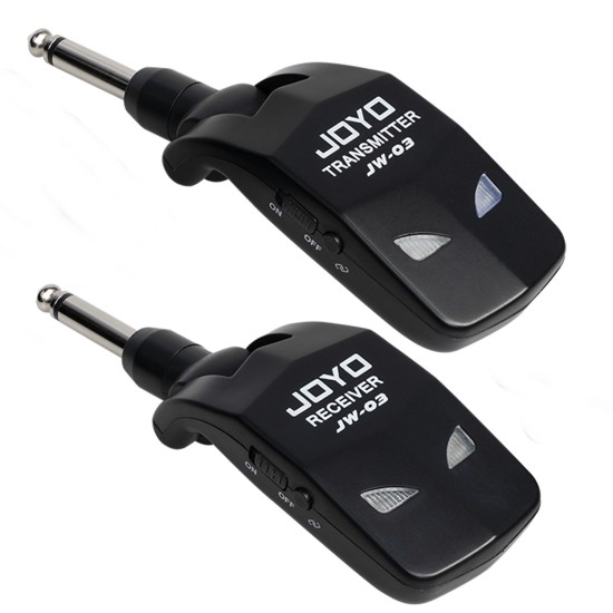 JOYO Jw-03 2.4Ghz Digital Wireless System For Guitar & Bass - JOYO UK JOYO Jw-03 2.4Ghz Digital Wireless System For Guitar & Bass - Joyo Jw-03 Guitar Wireless System Order Guitar Effect Accessories by JOYO - Power, Cables and more. Direct