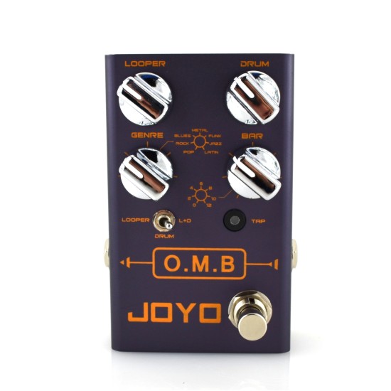 JOYO OMB Looper And Drum Machine - R-06 Revolution Series  - R-06 Omb Looper And Drum Machine Order Series 4 - Revolution Direct 