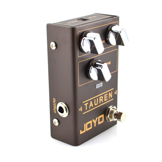 JOYO Tauren Overdrive Guitar Effect Pedal - R-01 Revolution Series  - R-01 Tauren Overdrive Order Series 4 - Revolution Direct 