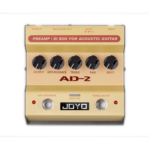 JOYO Ad-2 Acoustic Guitar Preamp And Di Box  - Ad-2 Acoustic Guitar Di Preamp Order Acoustic Amplifiers Direct 