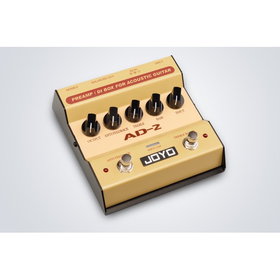 JOYO Ad-2 Acoustic Guitar Preamp And Di Box - JOYO UK JOYO Ad-2 Acoustic Guitar Preamp And Di Box - Ad-2 Acoustic Guitar Di Preamp Order Acoustic Amplifiers Direct