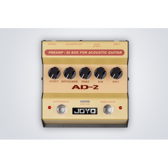 JOYO Ad-2 Acoustic Guitar Preamp And Di Box - JOYO UK JOYO Ad-2 Acoustic Guitar Preamp And Di Box - Ad-2 Acoustic Guitar Di Preamp Order Acoustic Amplifiers Direct