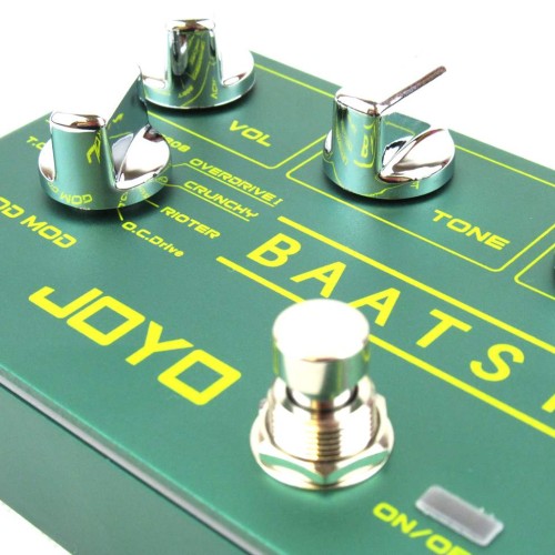 JOYO Baatsin 8 Mode Overdrive Guitar Effect Pedal R-11  - R-11 Baatsin Overdrive Order Sustain & Retain Direct 