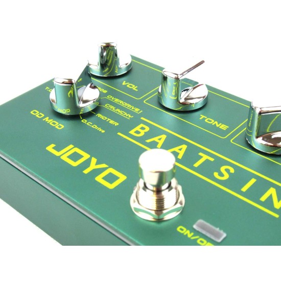 B Stock - JOYO Baatsin 8 Mode Overdrive Guitar Effect Pedal - JOYO UK B Stock - JOYO Baatsin 8 Mode Overdrive Guitar Effect Pedal - R-11 Baatsin Overdrive Order JOYO B Stock Direct