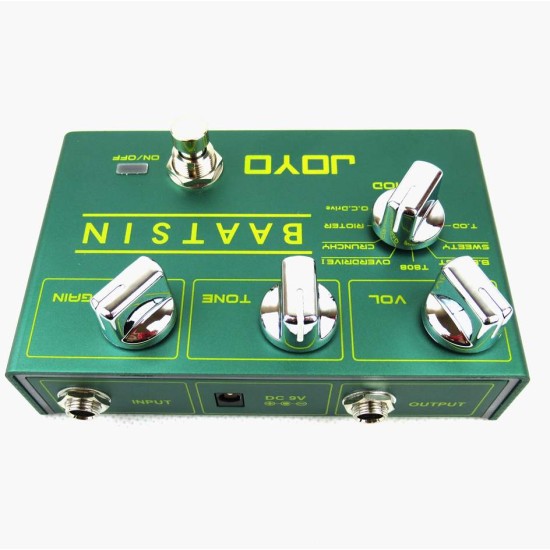 B Stock - JOYO Baatsin 8 Mode Overdrive Guitar Effect Pedal - JOYO UK B Stock - JOYO Baatsin 8 Mode Overdrive Guitar Effect Pedal - R-11 Baatsin Overdrive Order JOYO B Stock Direct