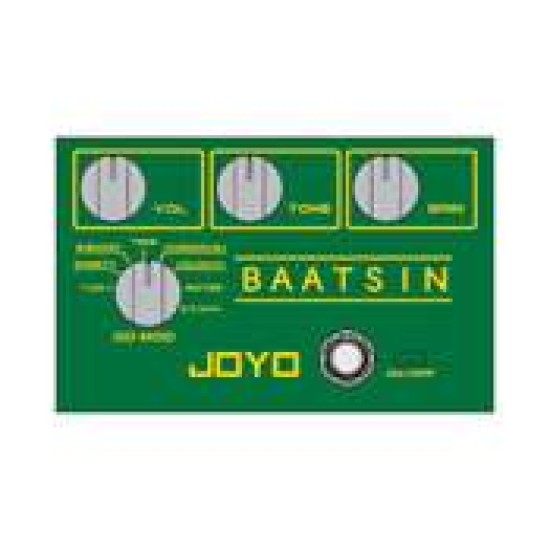 B Stock - JOYO Baatsin 8 Mode Overdrive Guitar Effect Pedal - JOYO UK B Stock - JOYO Baatsin 8 Mode Overdrive Guitar Effect Pedal - R-11 Baatsin Overdrive Order JOYO B Stock Direct