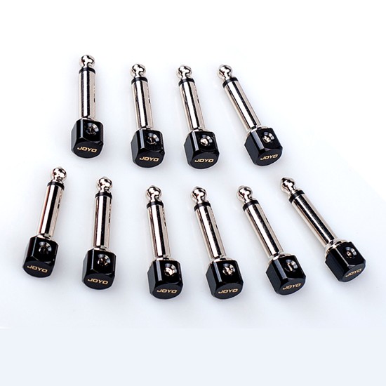 JOYO Cm-15 Solder Free Patch Cable Kit With Tools 10 X 6.35Mm Copper Ts (Mono) Connectors - JOYO UK JOYO Cm-15 Solder Free Patch Cable Kit With Tools 10 X 6.35Mm Copper Ts (Mono) Connectors - Cm-15 Solder Free Guitar Cable Order Guitar Patch Cables Direct