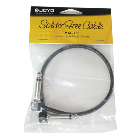Solder Free Guitar Patch Cable 300Mm 6.35Mm Trs For Guitar Effect Pedal  - Cm-17 Solder Free Patch Order Guitar Patch Cables Direct 