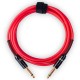 JOYO Cm 18 24K Gold Plated 6.35Mm Guitar And Instrument Cable 3M Red  - Cm-18 Guitar cable Order JOYO Accessories Direct 