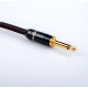 JOYO Cm 18 24K Gold Plated 6.35Mm Guitar And Instrument Cable 3M Red