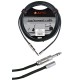 JOYO Cm-02 3.5 Mm Female To 6.3 Mm Male Plug Shielded Stereo Cable, 15 Ft Length  - Cm-02 Cable Order JOYO Accessories Direct 