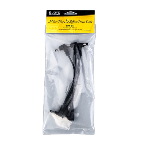 Cm-24 5 Way Daisy Chain Right Angle Jack For Guitar Effect Power Supply - JOYO UK Cm-24 5 Way Daisy Chain Right Angle Jack For Guitar Effect Power Supply - Cm-24 5 Way Daisy Chain Order Power Supplies Direct