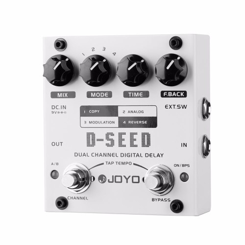 JOYO D Seed Dual Channel Digital Delay Guitar Effect Pedal  - D-Seed Delay Pedal Order Bass Guitar Effects Direct 