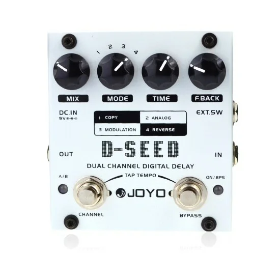 Joyo D Seed Dual Channel Digital Delay Guitar Effect Pedal Uk - Diy Digital Delay Pedal Kit