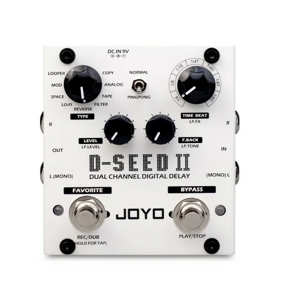 Joyo D Seed Ii 2 Stereo Delay Guitar Effect Pedal 8 Modes Tap Tempo Memory Uk - Diy Digital Delay Pedal Kit Joyo D Seed Ii 2 Stereo Delay Guitar Effect Pedal 8 Modes Tap Tempo Memory Uk - Diy Digital Delay Pedal Kit