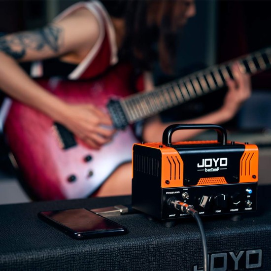 JOYO Firebrand Bantamp Guitar Amp Head 20W Pre Amp Tube Hybrid  - Firebrand Bantamp Order JOYO Bantamp - Head Amplifiers Direct 