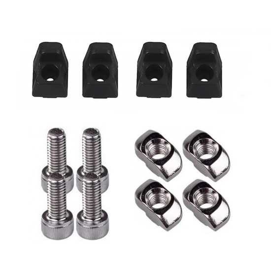 Guitto Pedalboard - Block And Lock Kit - JOYO UK Guitto Pedalboard - Block And Lock Kit - 4 X Block And Lock Order Guitar Effect Accessories by JOYO - Power, Cables and more. Direct