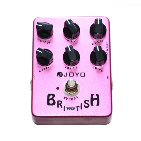 JOYO Jf-16 British Sound Guitar Effect Pedal - JOYO UK JOYO Jf-16 British Sound Guitar Effect Pedal - Joyo Jf-16 British Sound Order Amplifier Simulation Direct