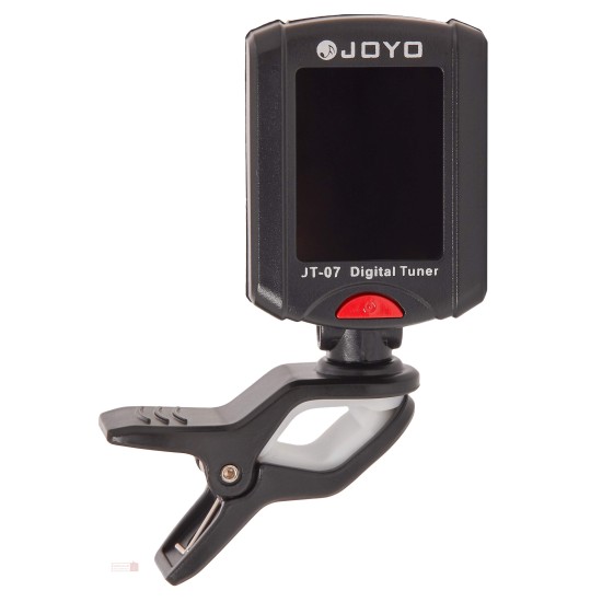 JOYO Jt-07 Chromatic Mini Clip On Guitar Tuner With Backlight - JOYO UK JOYO Jt-07 Chromatic Mini Clip On Guitar Tuner With Backlight - Jt-07B Guitar Tuner Order Guitar Effect Accessories by JOYO - Power, Cables and more. Direct