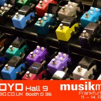 JOYO Audio UK MusikMesse Frankfurt 2018  Hall 9, booth D 36