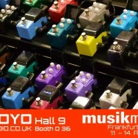 JOYO Audio UK MusikMesse Frankfurt 2018  Hall 9, booth D 36