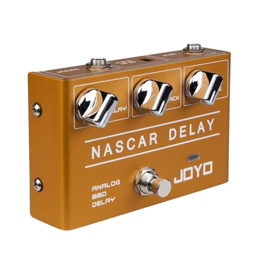 JOYO Nascar Delay Analog Bbd Guitar Effect Pedal R-10  - R-10 Nascar Delay Order Series 4 - Revolution Direct 