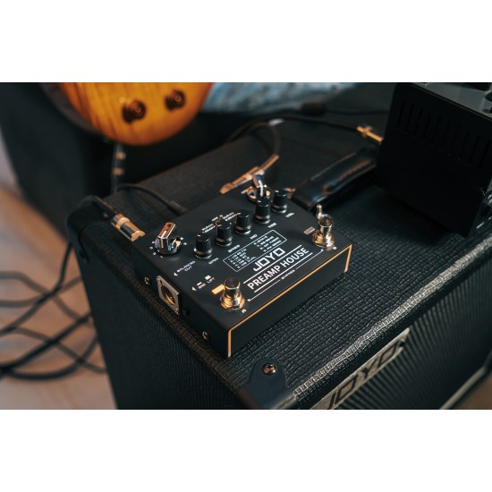 JOYO Pre amp House 18 Guitar Amplifier Simulators In 1 R-15 - JOYO UK JOYO Pre amp House 18 Guitar Amplifier Simulators In 1 R-15 - R-15 Joyo Preamp House Guitar Amplifier Simulator Effect Pedal Order Series 4 - Revolution Direct