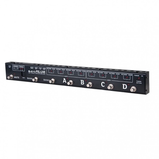 JOYO PXL Live Effect Pedal Loop Midi 8 Or 2X4 Controller - JOYO UK JOYO PXL Live Effect Pedal Loop Midi 8 Or 2X4 Controller - Pxl-Live Midi Effect Controller Order Pedal Controllers Direct