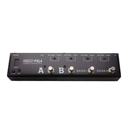 JOYO PXL 4 Effect Pedal Loop Controller Black - JOYO UK